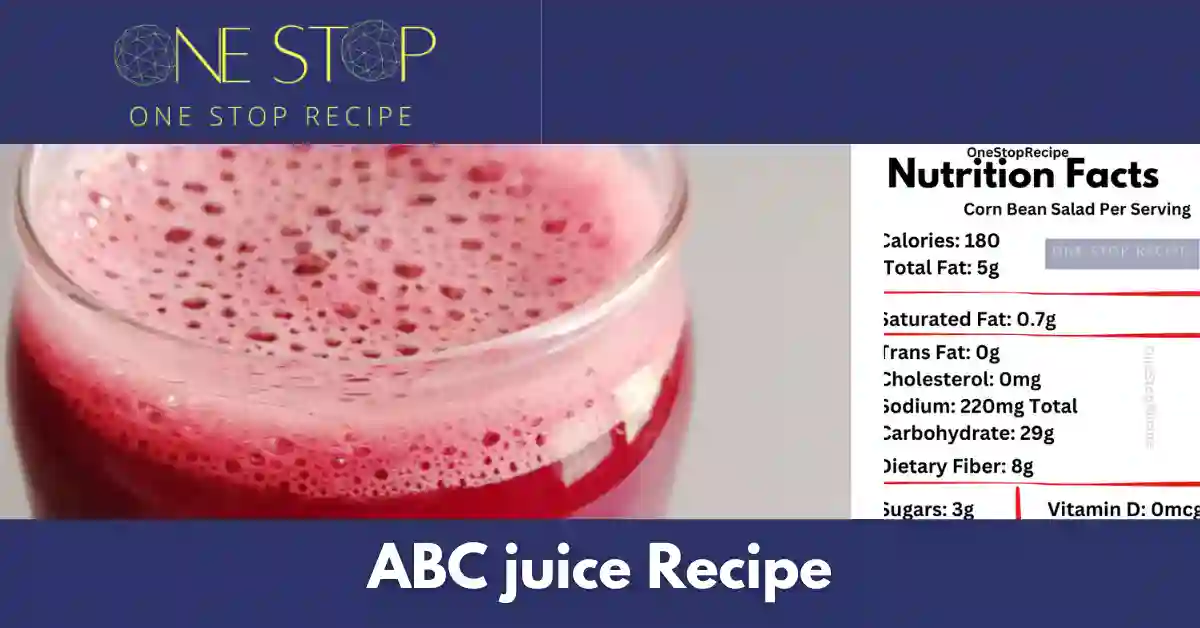 ABC juice Recipe