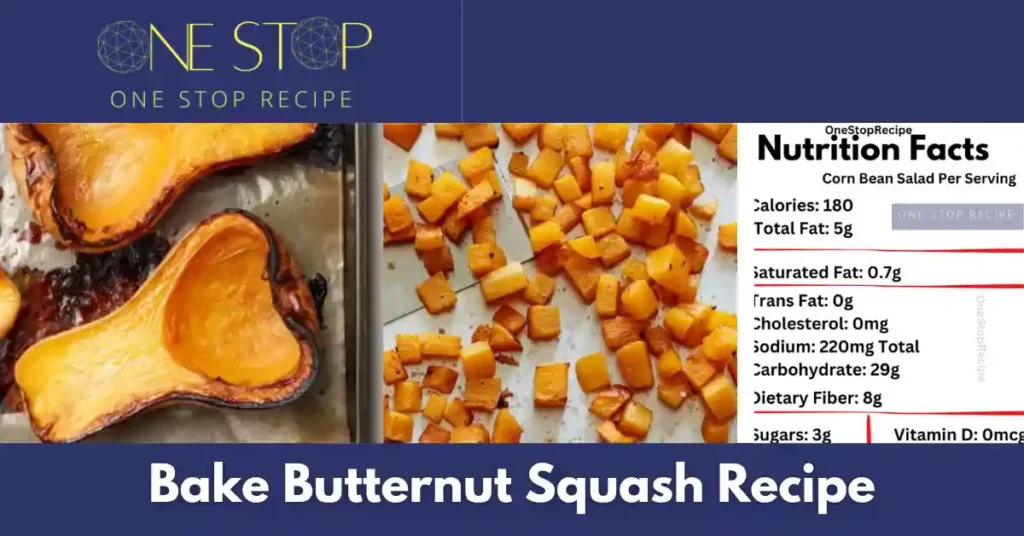 Bake Butternut Squash Recipe