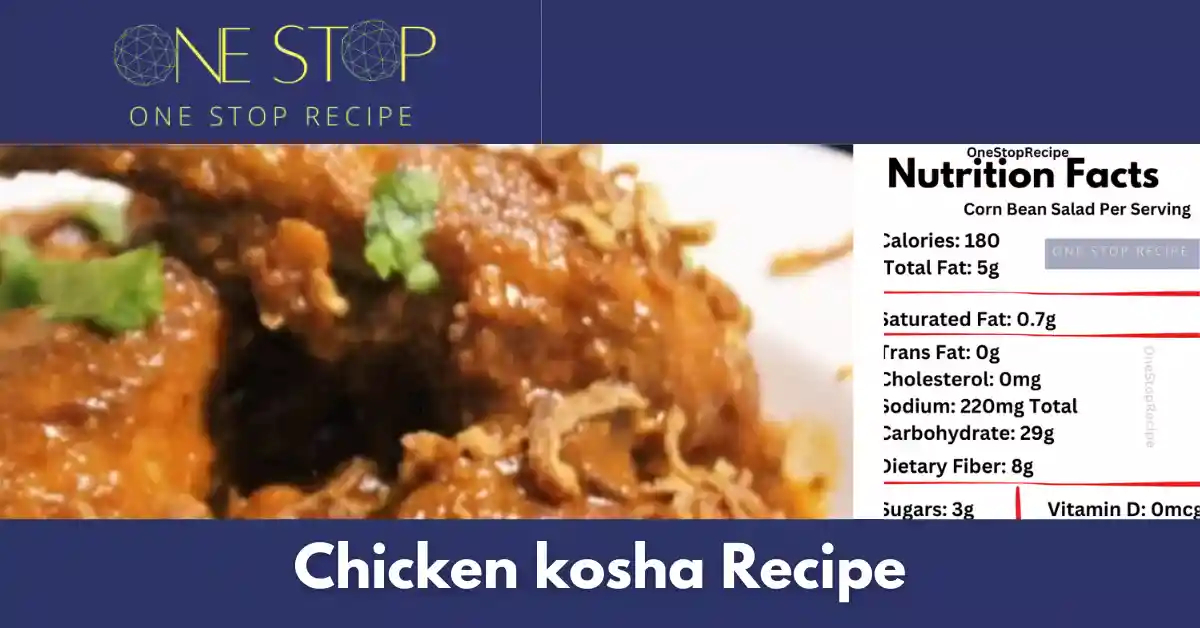 Thumbnail for Chicken kosha Recipe|चिकन कोष बनाने की विधि -OneStopRecipe