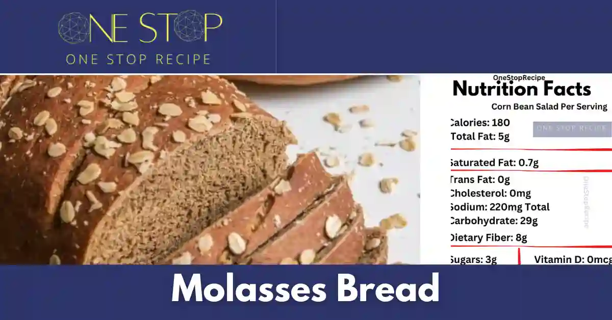 Thumbnail for Molasses Bread Recipe|Molasess Bread – One Stop Recipe