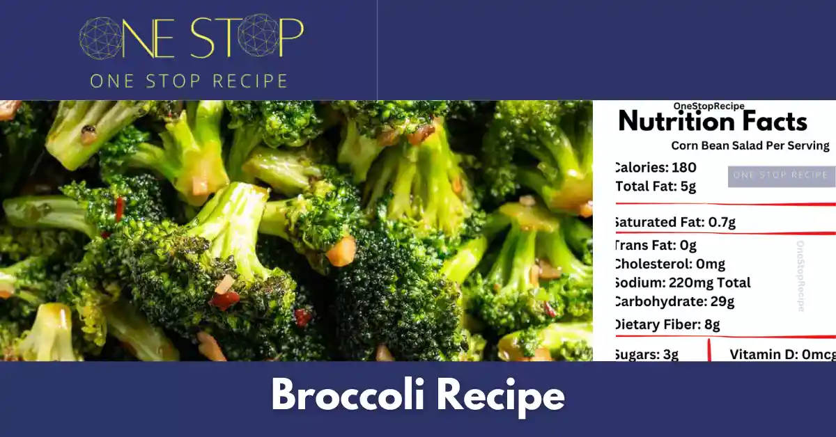 Broccoli Recipe
