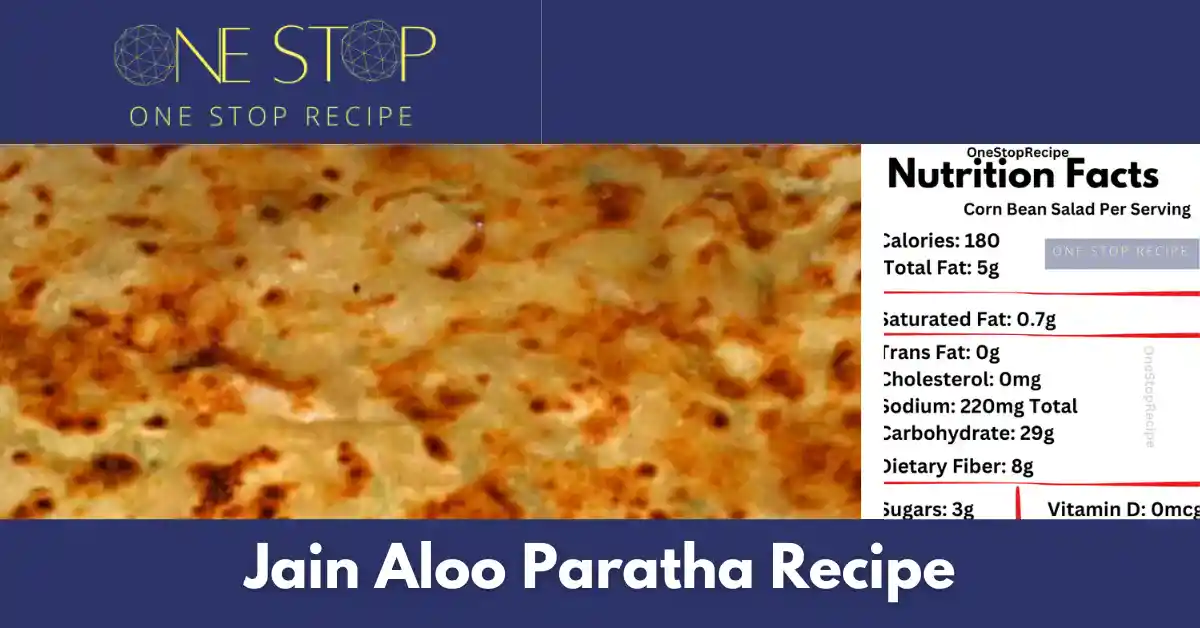 Thumbnail for Jain Recipe|जैन आलू पराठा बनाने की विधि -OneStopRecipe