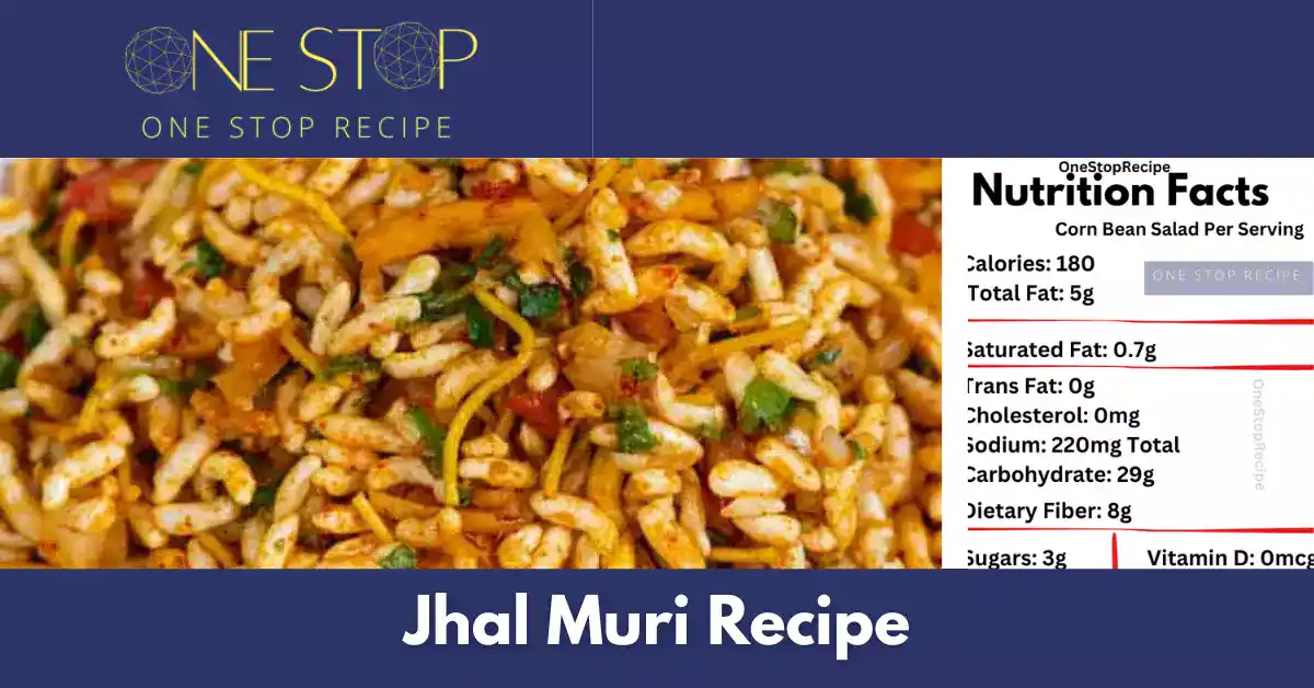 Thumbnail for Jhal Muri Recipe|झाल मुरी बनाने की विधि -OneStopRecipe
