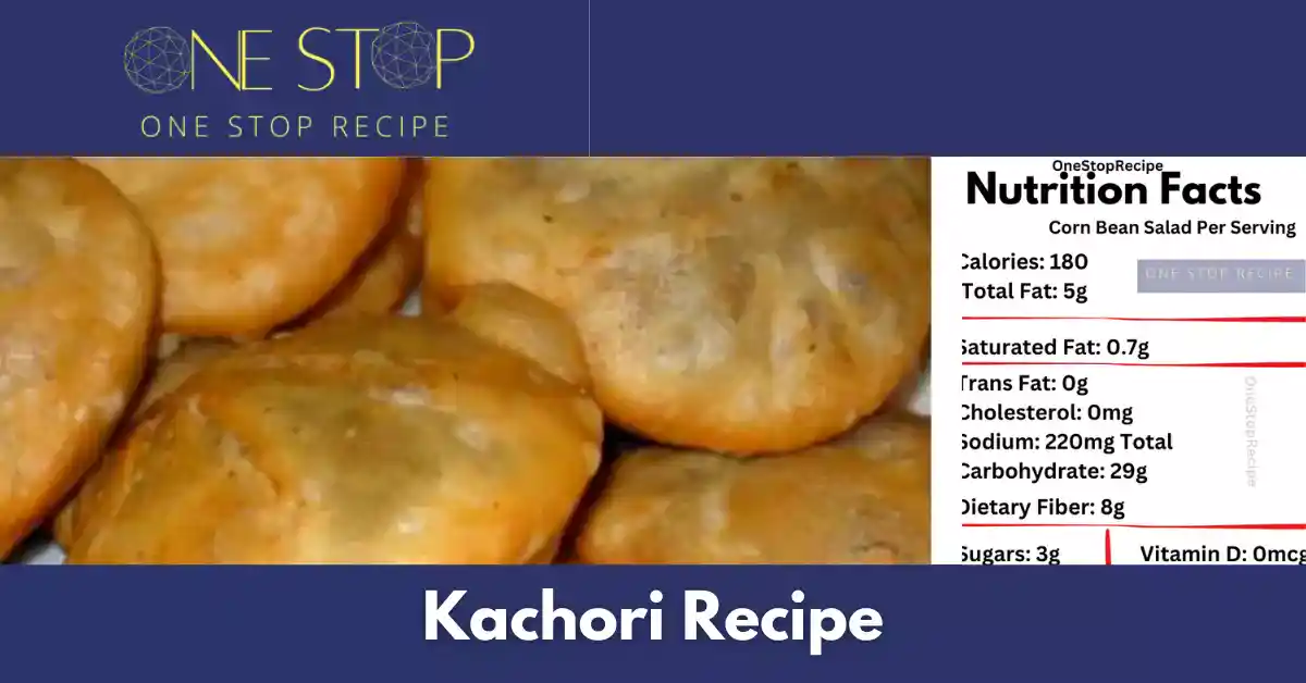 Thumbnail for Kachori Recipe In Hindi|कचौड़ी बनाने की विधि -OneStopRecipe