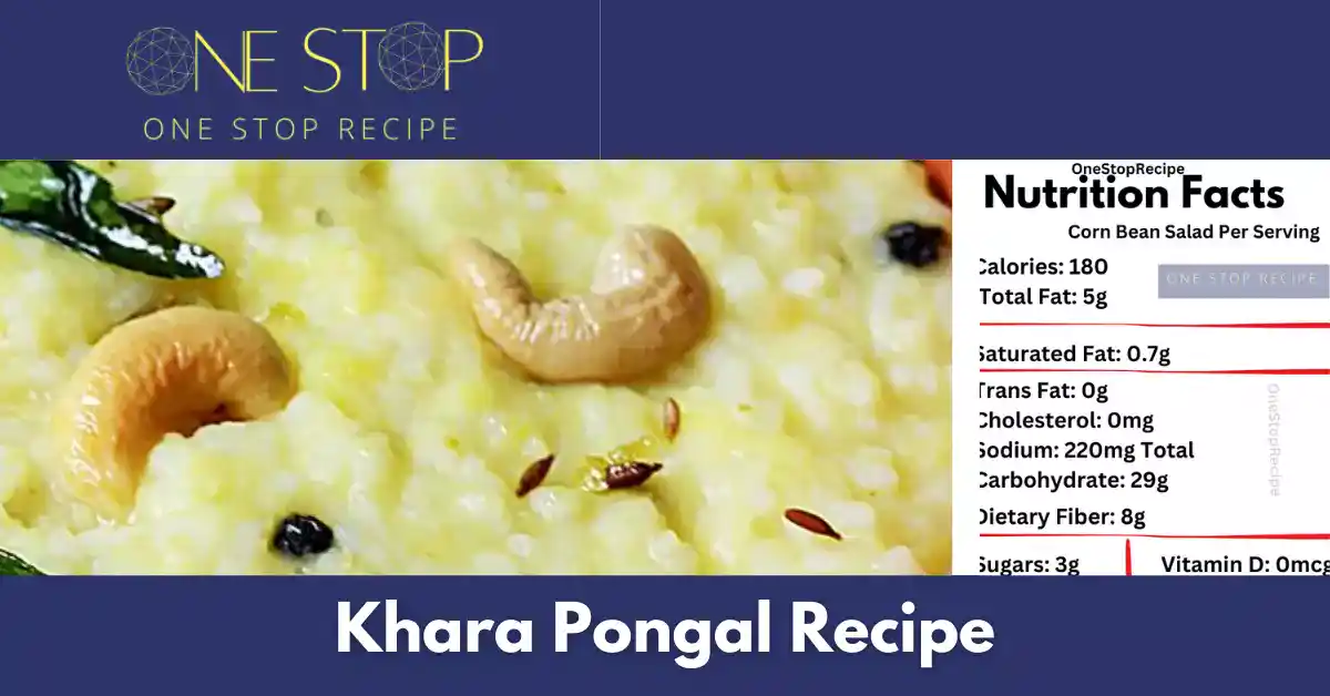 Thumbnail for Khara Pongal Recipe|खारा पोंगल बनाने की विधि -OneStopRecipe