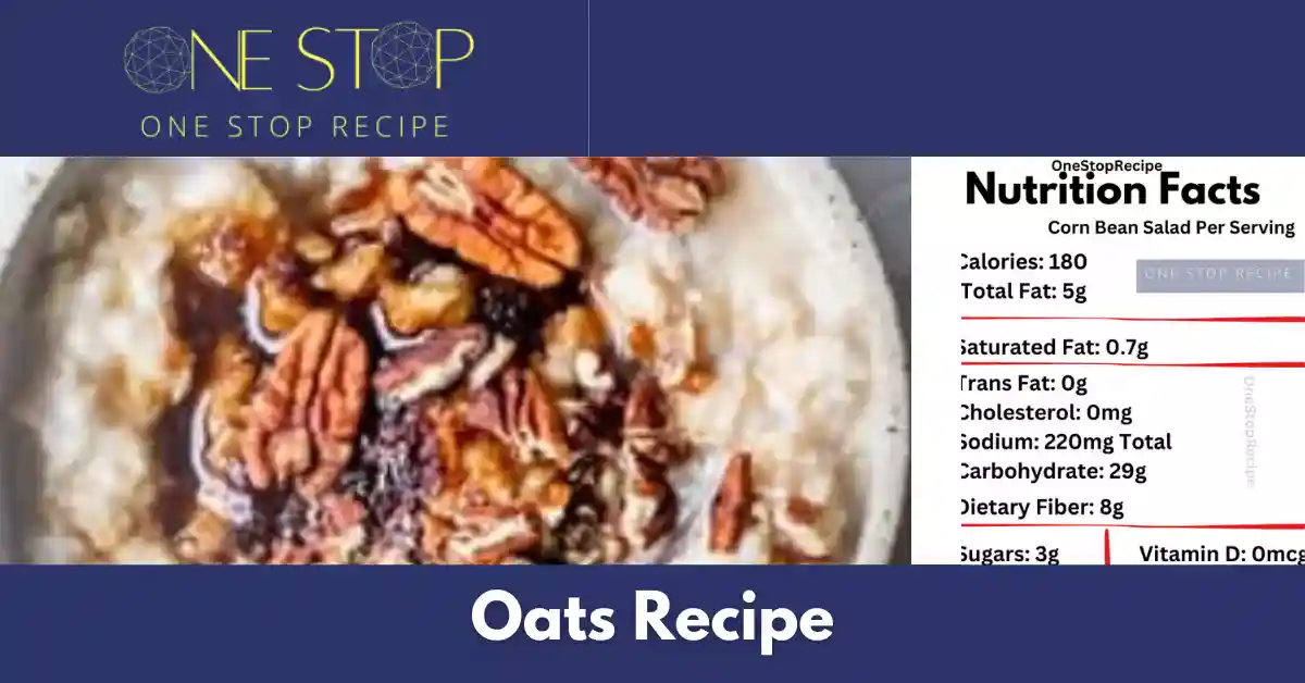 Thumbnail for Oats Recipe In Hindi|Oats बनाने की विधि -OneStopRecipe