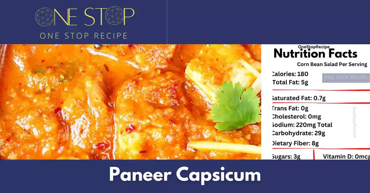 Thumbnail for Paneer Capsicum Recipe|पनीर शिमला मिर्च बनाने की विधि -OneStopRecipe