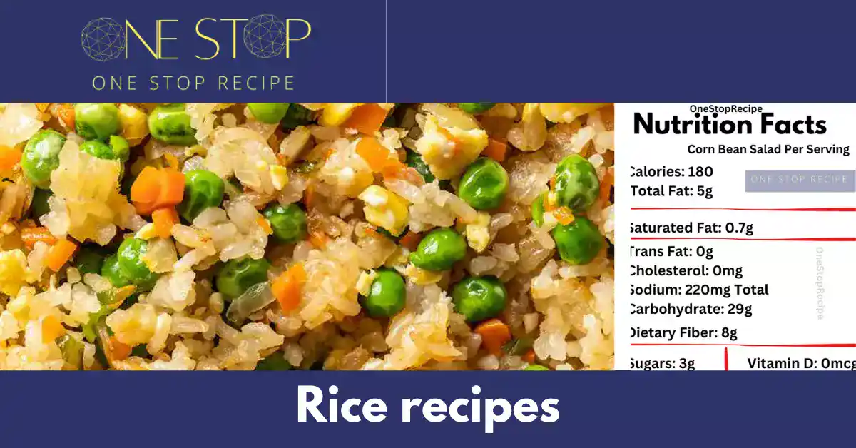 Rice recipes
