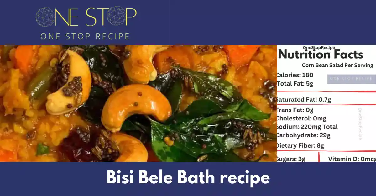 Thumbnail for Bisi Bele Bath recipe|बिसी बेले बाथ बनाने की विधि -OneStopRecipe