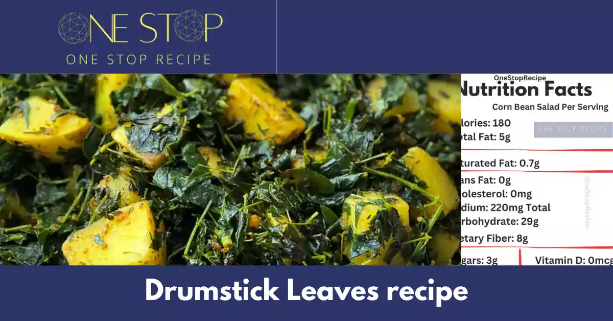 Drumstick Leaves recipe