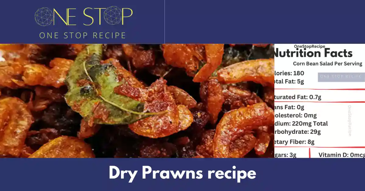 Thumbnail for Dry Prawns recipe|Dry Prawns बनाने की विधि -OneStopRecipe
