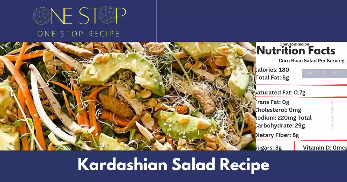 Thumbnail for Kardashian Salad Recipe – One Stop Recipe