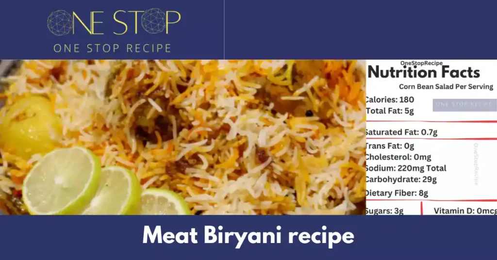 Meat Biryani recipe