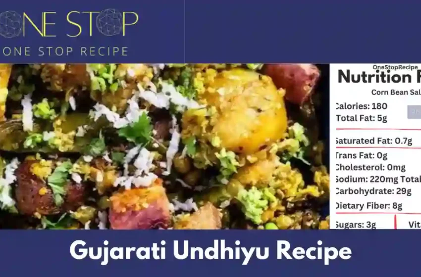 Thumbnail for Gujarati Undhiyu Recipe|गुजराती उंधियु बनाने की विधि -OneStopRecipe