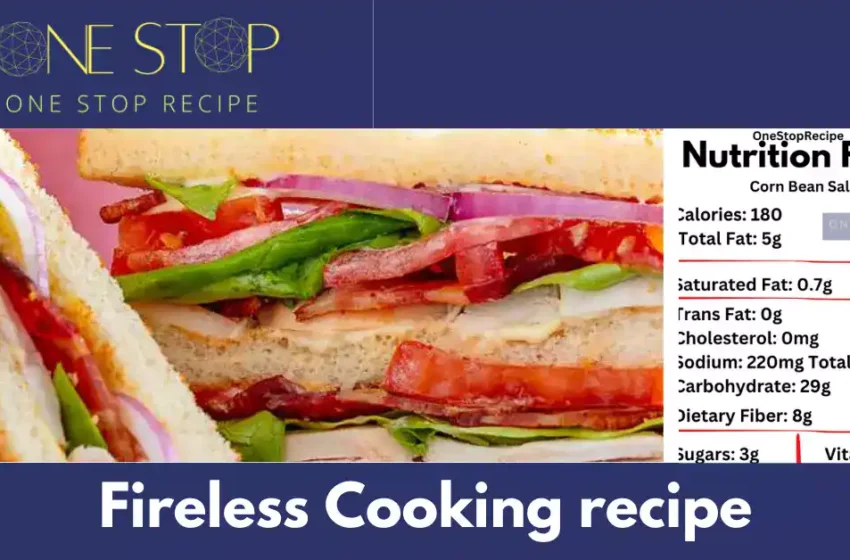 Thumbnail for Fireless Cooking recipe|बिना आग के खाना बनाने की विधि -OneStopRecipe
